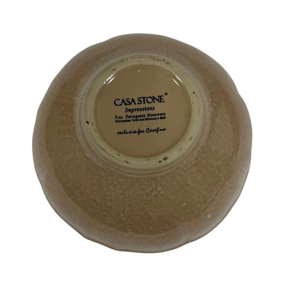 New Casafina Impressions Mocha Bowl. KT1650 - Picture 3 of 3